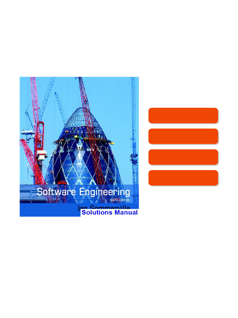 Software Engineering 10th Edition Sommerville Solutions Manual complete ...