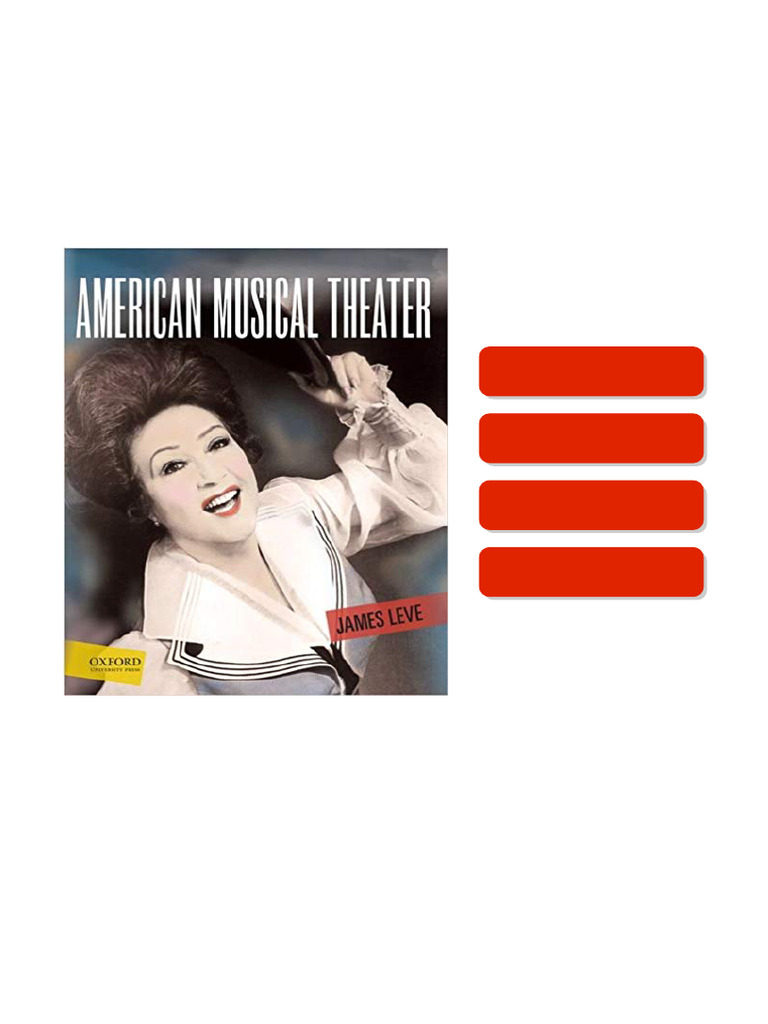 American Musical Theater by James Leve available all format | PDF | Musical Theatre
