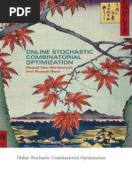 Download Online Stochastic Combinatorial Optimization by coldavidlow SN102333374 doc pdf