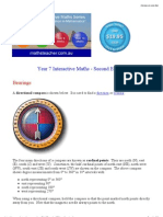 Year 7 Interactive Maths - Second Edition: Bearings