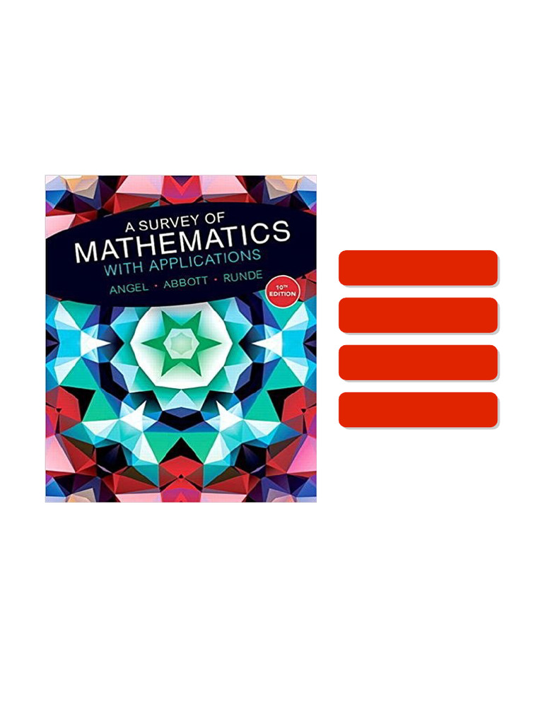 A Survey of Mathematics with Applications 10th Edition 2026 free google ...