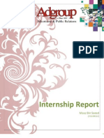 Internship Report ADGroup