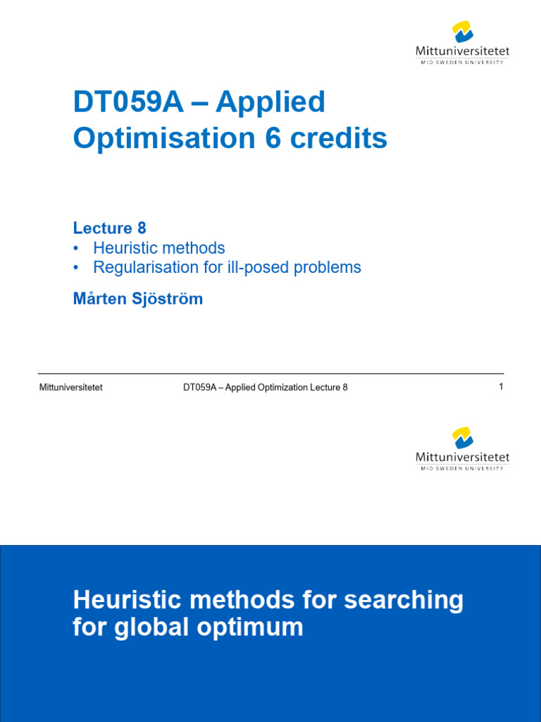 9 - Heuristic Methods and Inverse Problems | PDF | Mathematical ...