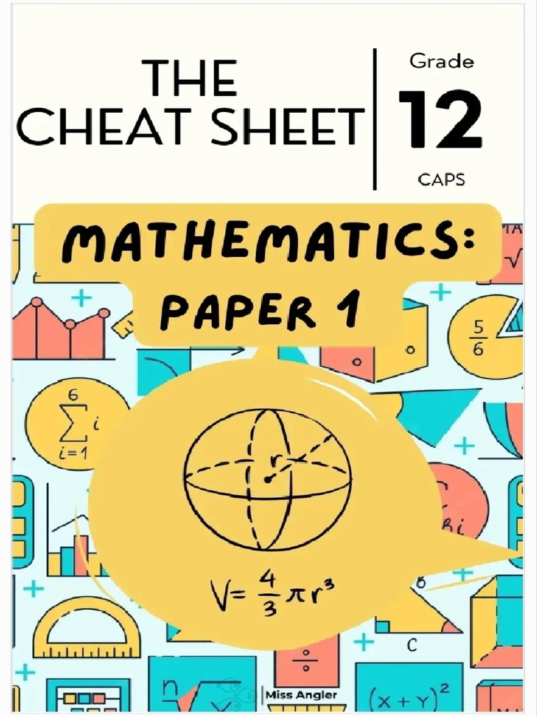 Mathematics P1 | PDF