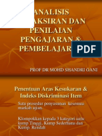 Analisis Penaksiran Dan Penilaian p&amp;p