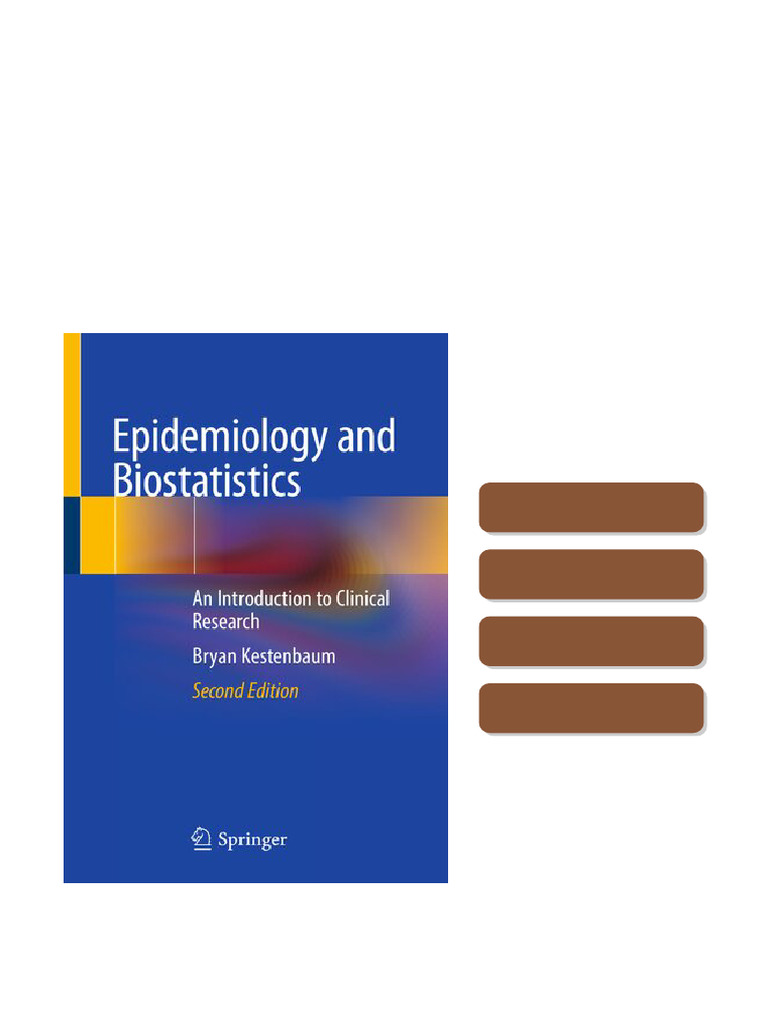 Epidemiology and Biostatistics An Introduction to Clinical Research 2nd ...