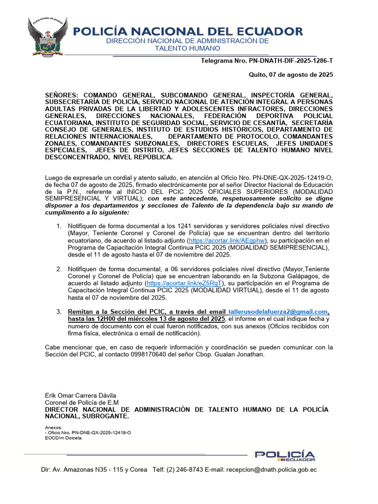 Tlg. 1286 Nivel Nacional | PDF