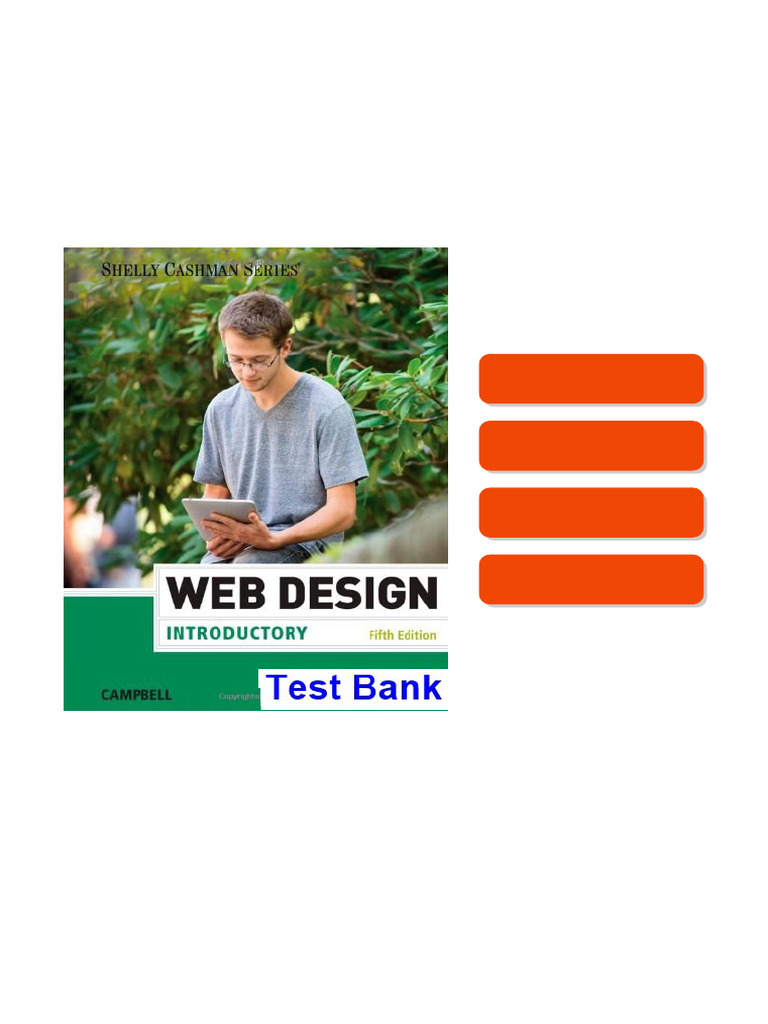 Web Design Introductory 5th Edition Campbell Test Bank PDF copy | PDF ...