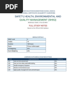 Introduction to SHEQ Management Systems | PDF | Occupational Safety And ...