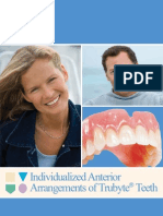 Anteror Arrangements of Trubyte Teeth