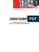 Escritura teatral t escena - Jorge Dubatti_Publicación MEC