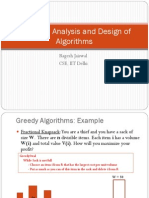 CSL 356: Analysis and Design of Algorithms: Ragesh Jaiswal CSE, IIT Delhi