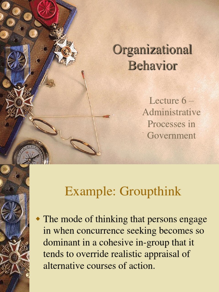 Understanding Groupthink in Organizations | PDF
