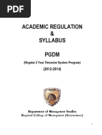 Syllabus@PGDM 1st Year