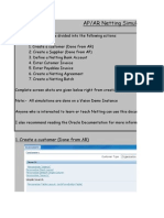 AP AR Netting Simulation Sheet