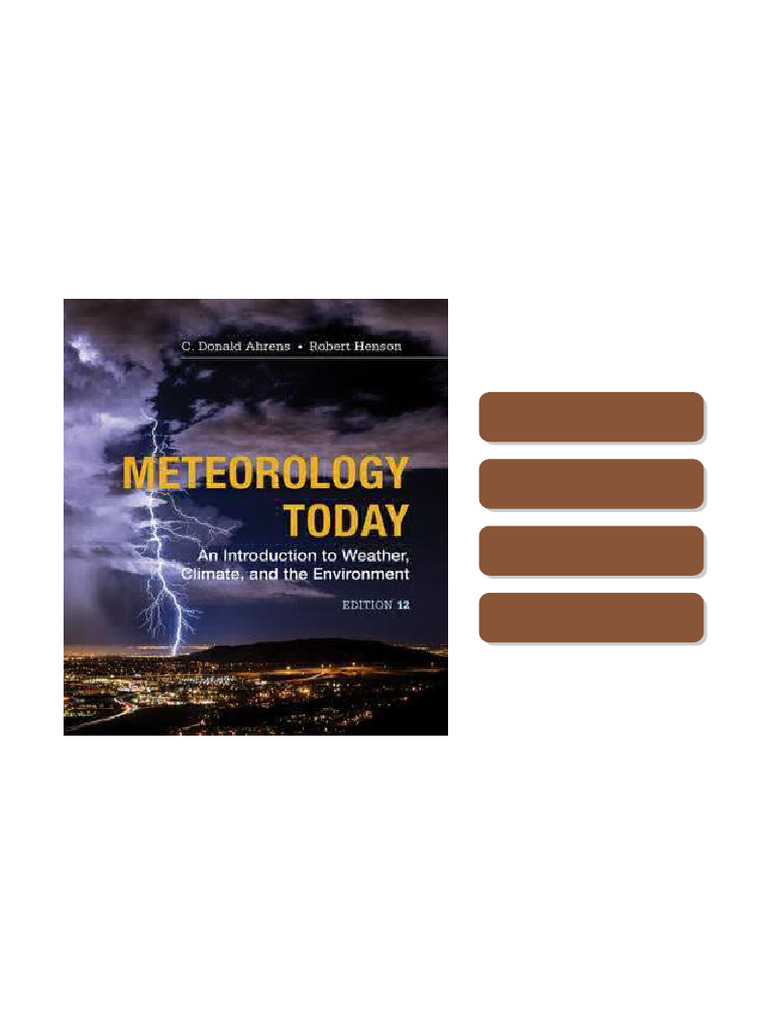 Download Meteorology Today: An Introduction to Weather, Climate and the ...