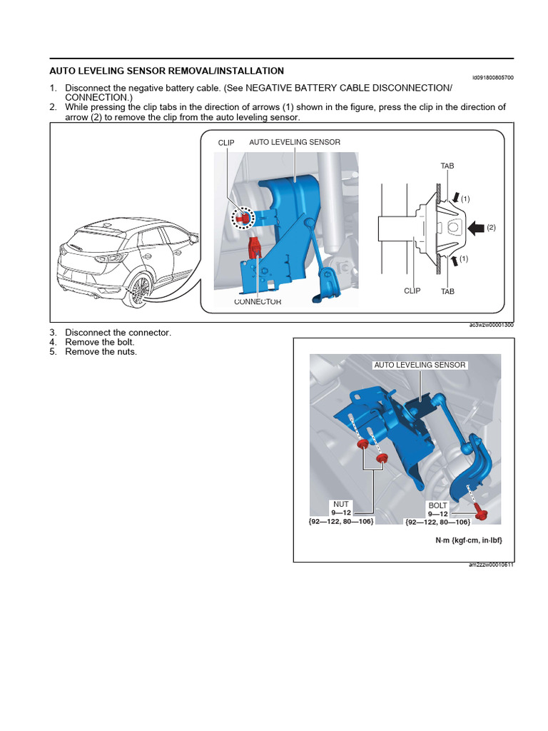 Lights Auto Level Sensor | PDF