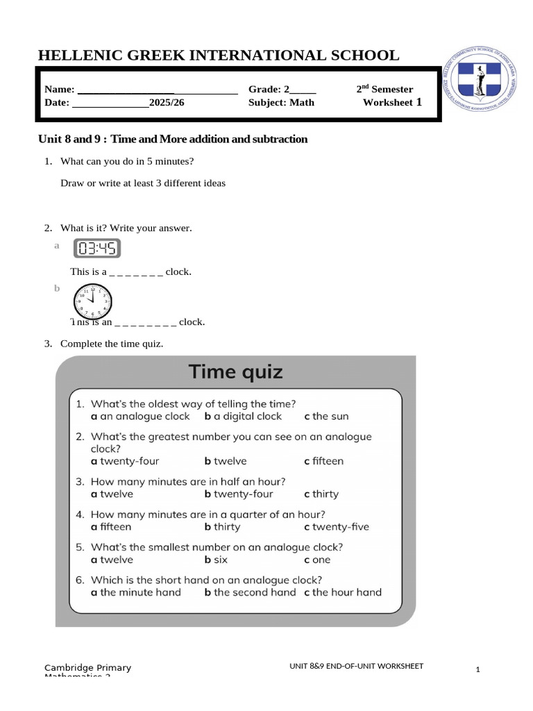 Maths 3 Unit 8 9 Worksheet 3 | PDF | Mathematics