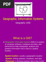 Geography 1050 5 GIS Powerpoint