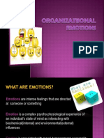 Organizational Emotions