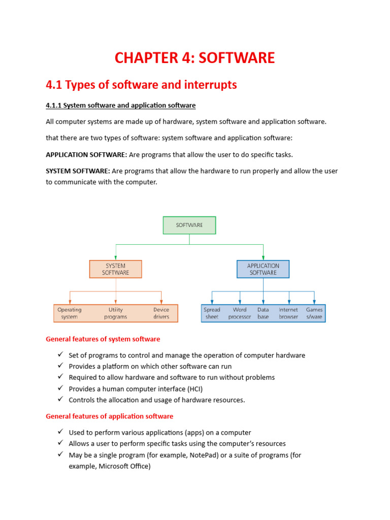 Igcse Cs Software | PDF