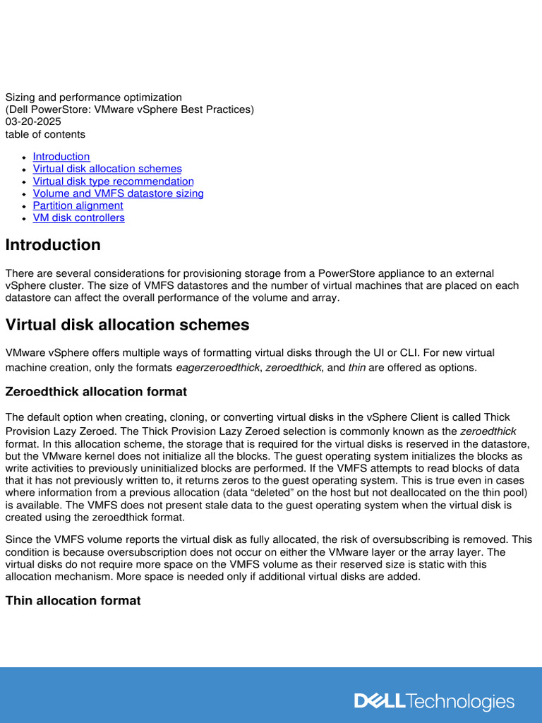 Sizing and Performance Optimization | PDF | Hard Disk Drive | Virtual ...