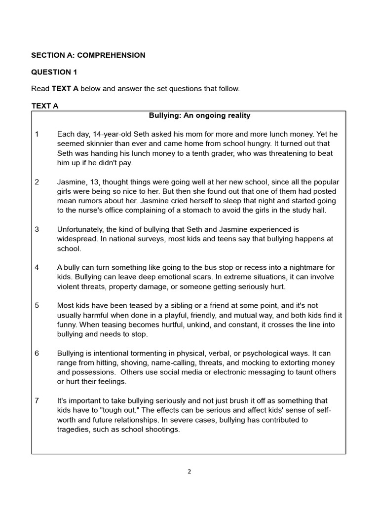 ENG MARCH CONTROL TEST GR 8HL 2026 | PDF