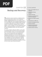 Backup and Recovery: in This Chapter