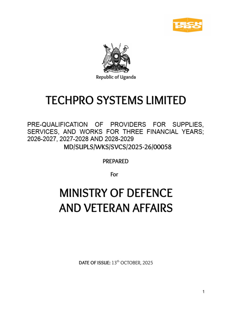 Final_Copy of TPS_MOD_Republic of Uganda | PDF