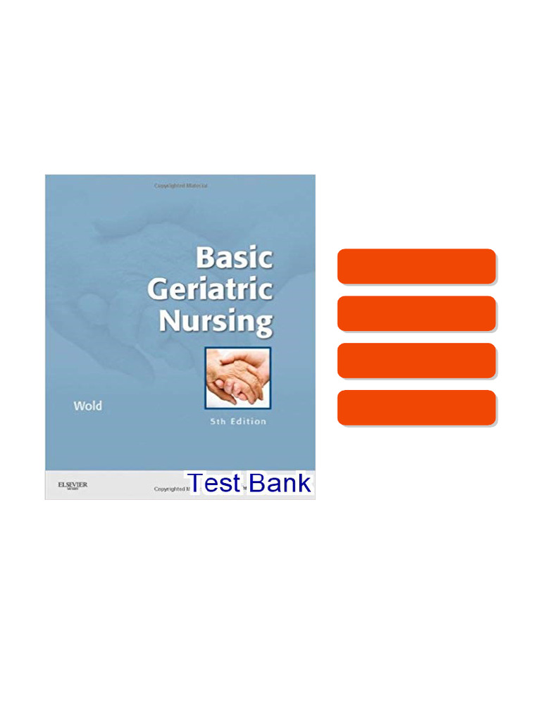 Basic Geriatric Nursing 5th Edition Wold Test Bank 2026 full chapters ...