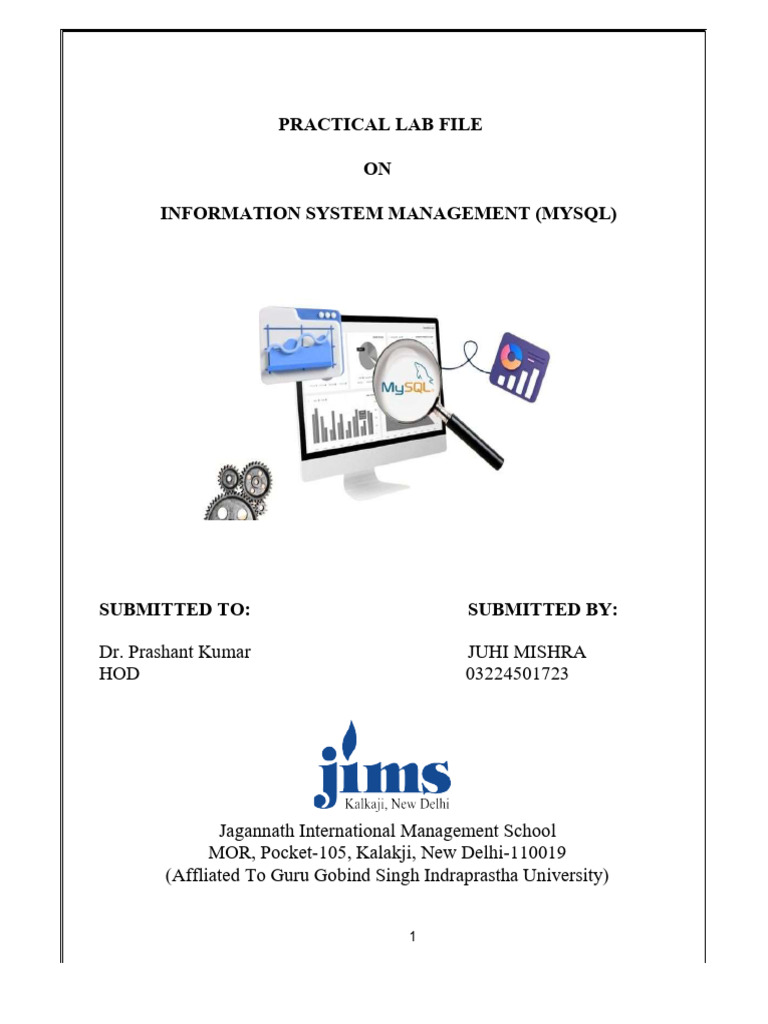 Ism Project File | PDF