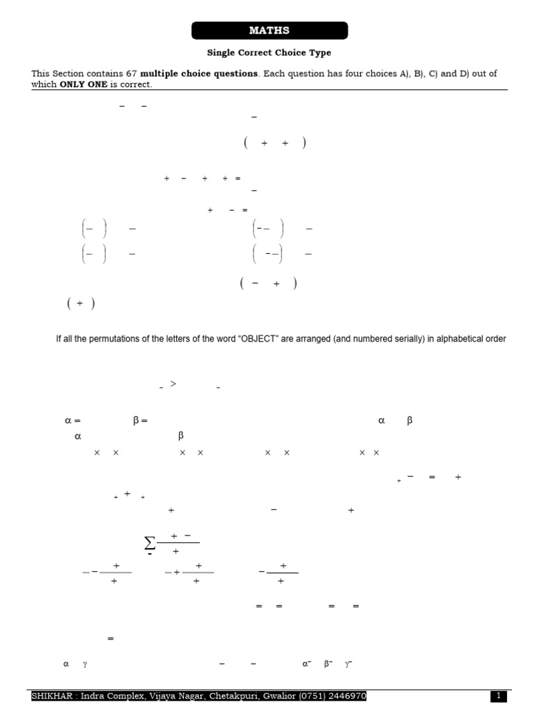 Math Revision Sheet Answers | PDF | Arithmetic | Elementary Mathematics