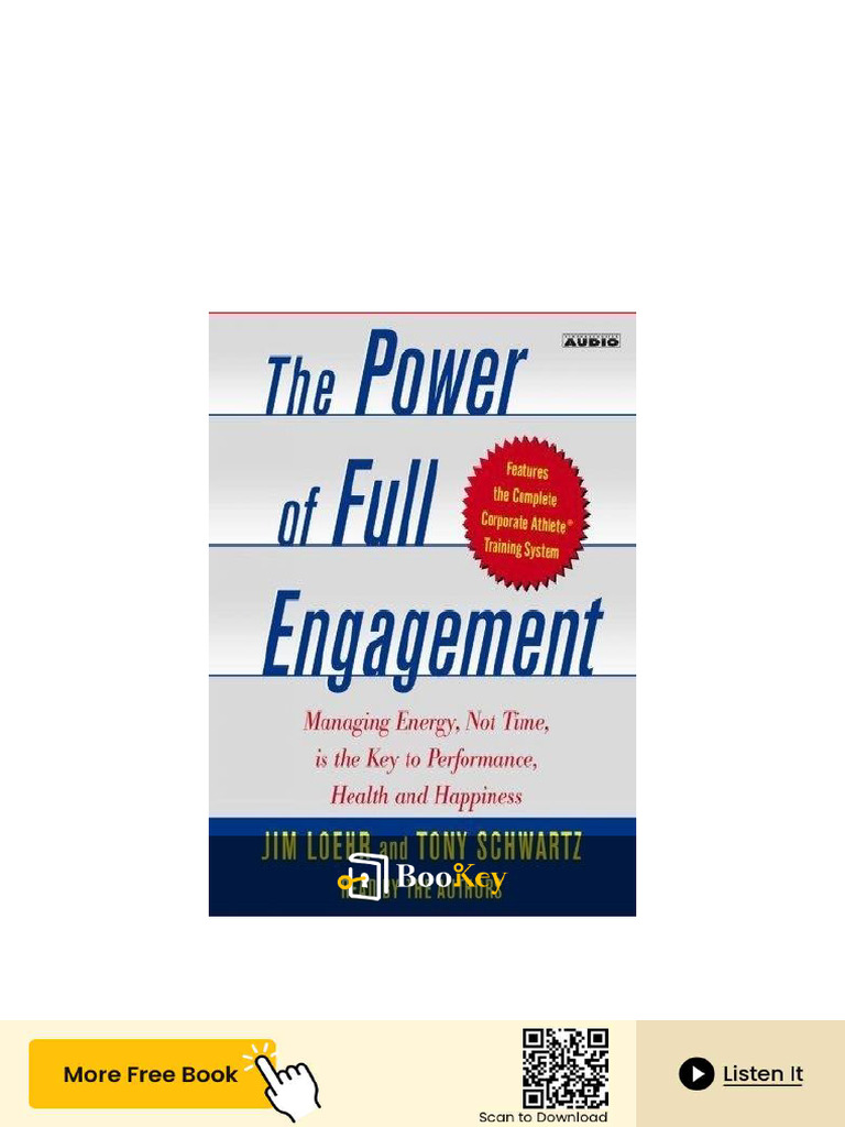 the-power-of-full-engagement----energy | PDF | Motivational | Motivation