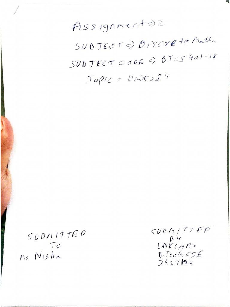 Maths 2 Assignment | PDF