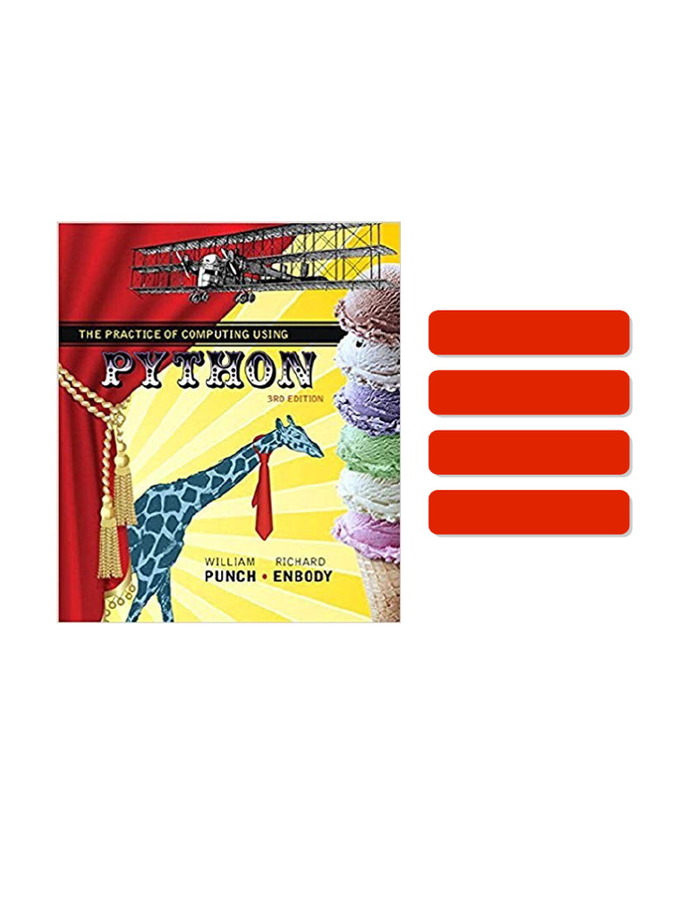 Practice of Computing Using Python, The 3rd Edition direct link | PDF