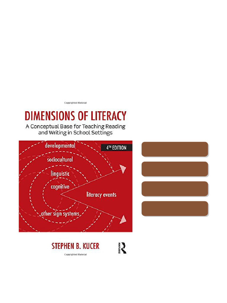 Dimensions of Literacy A Conceptual Base for Teaching Reading and ...