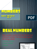 Real Numbers