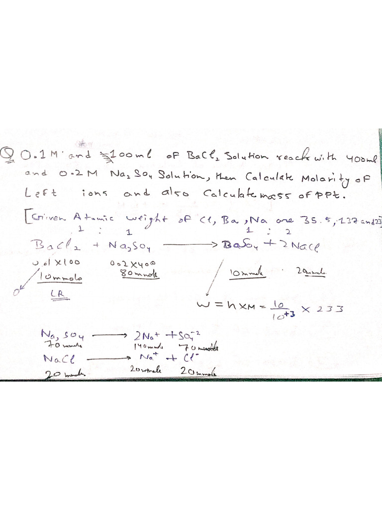 Ch--solutions (Physical Chemistry)Apr 3, 2026 20-25 | PDF