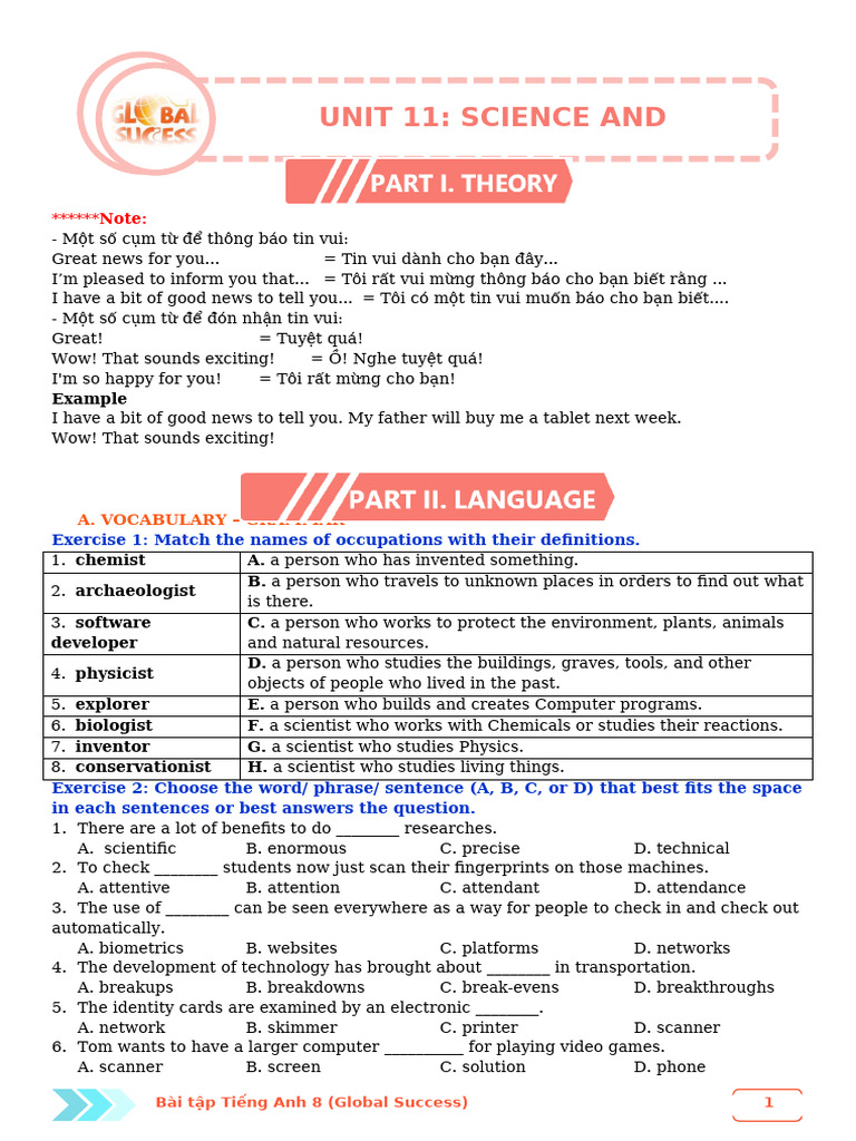 Unit 11 - HS | PDF
