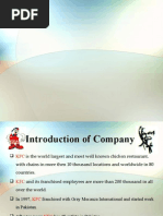 Download Presentation KFC by lucky zee SN10236632 doc pdf