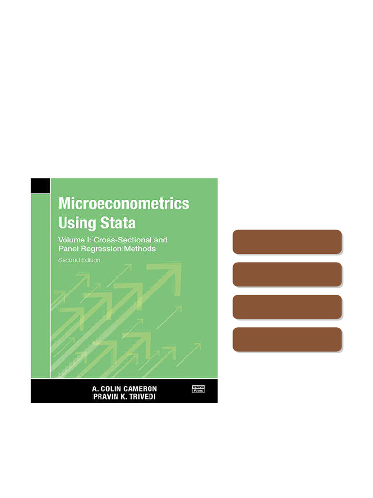 Microeconometrics Using Stata Volume I Cross Sectional and Panel ...
