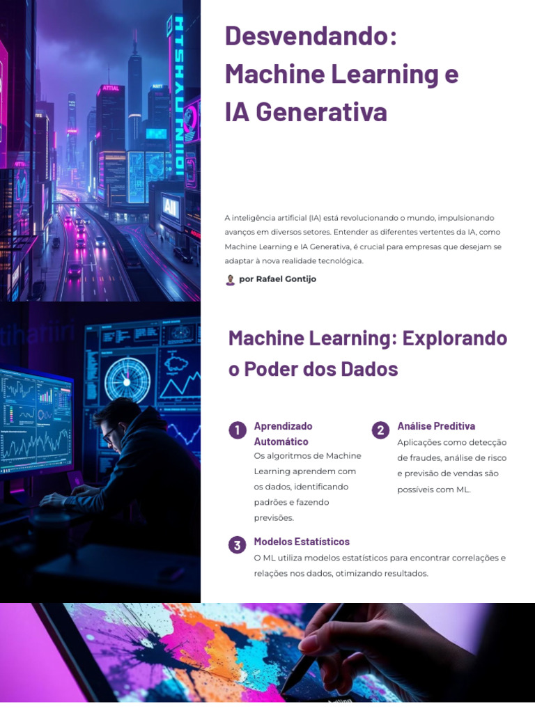 Desvendando Machine Learning, IA Convencional e IA Generativa | PDF