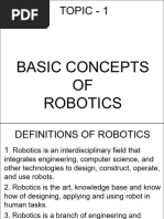Key Components of Robotics Explained | PDF | Robot | Robotics