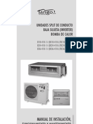 MI. Baja Silueta Inverter 09 Tango | PDF | Corriente eléctrica | Aire  acondicionado