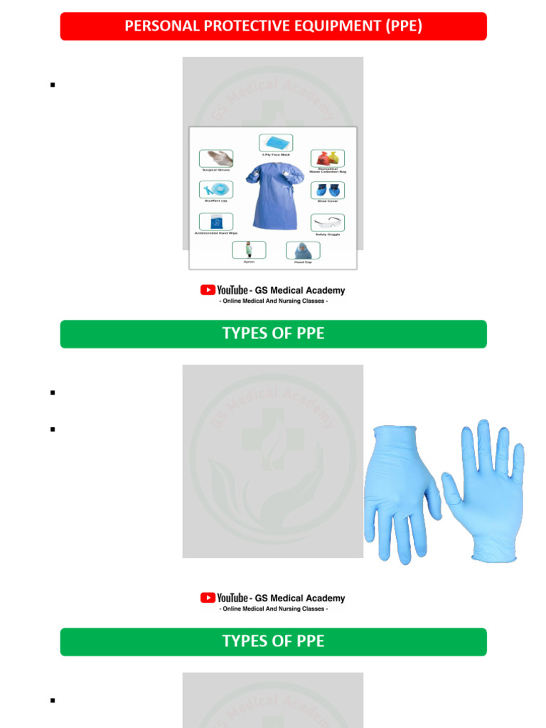 Personal Protective Equipment | PDF