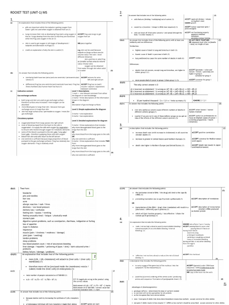 Booster Test- (Unit-1) Ms Assignment Test | PDF