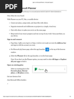 Microsoft Teams Planner Guide | PDF | Microsoft Outlook | Usability