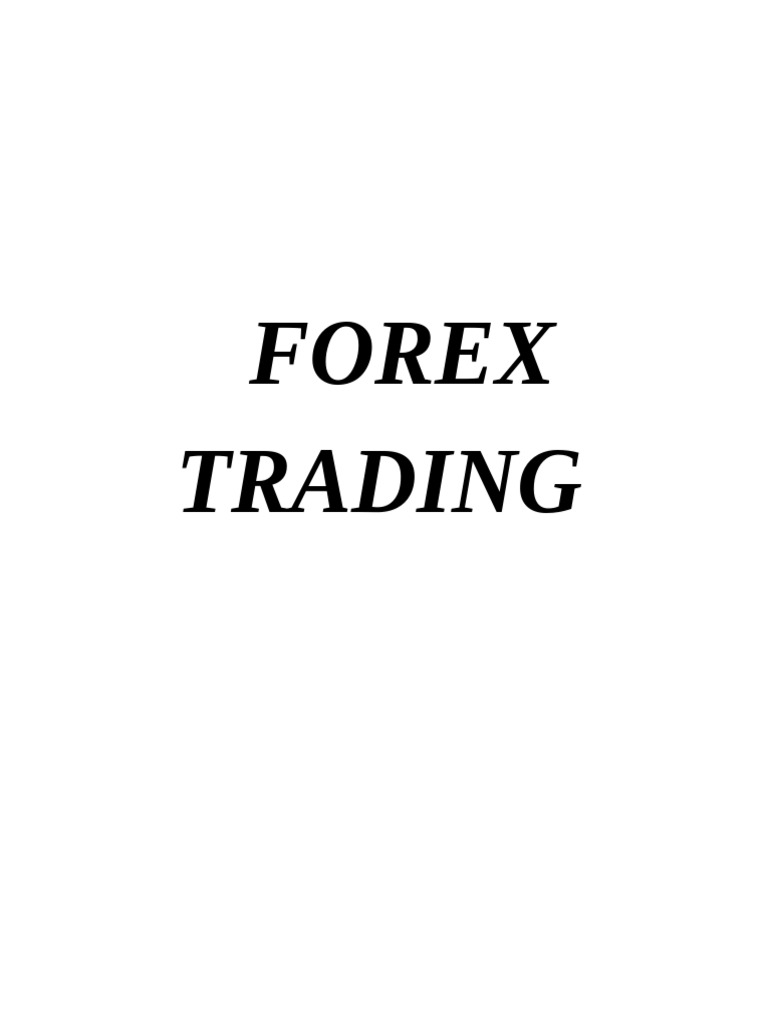 FOREX TRADING | PDF