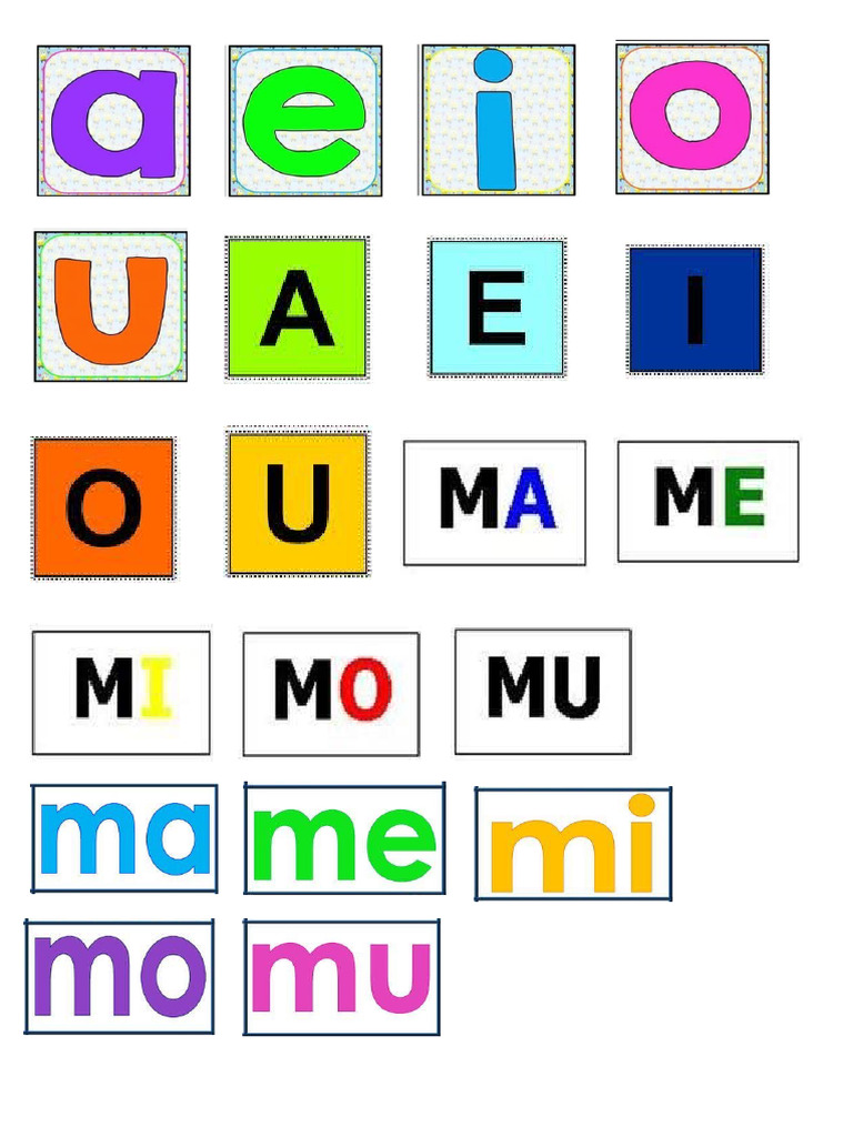 letras de ma me mi | PDF
