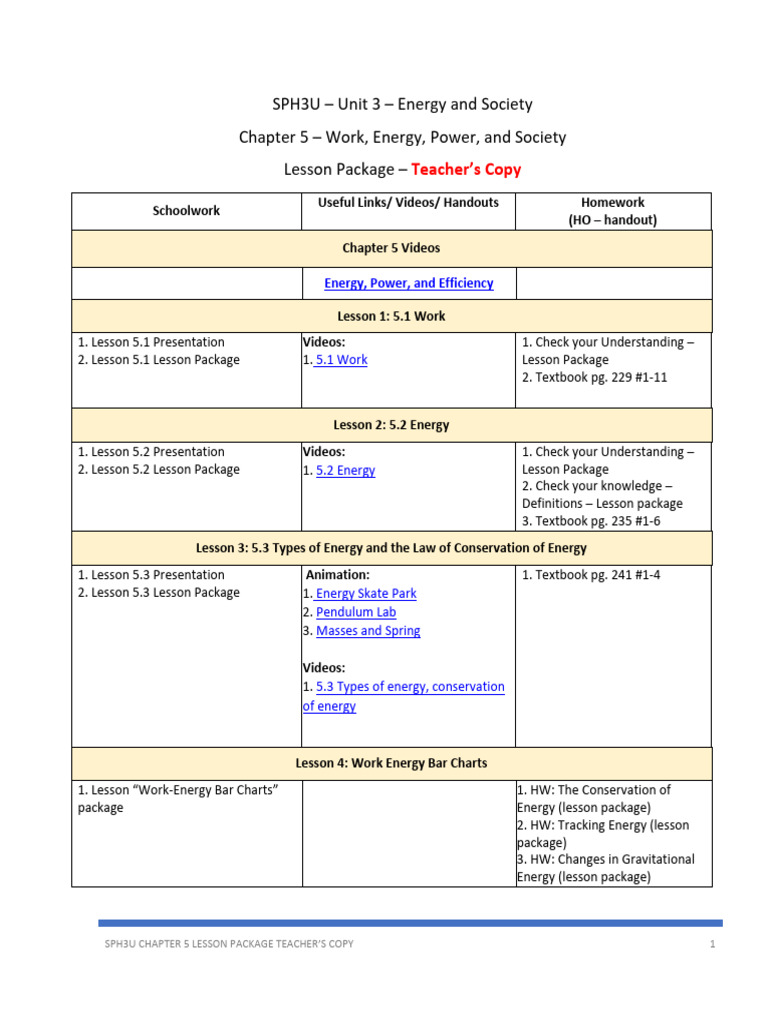 Chapter+5+Lesson+Package+Teacher's | PDF
